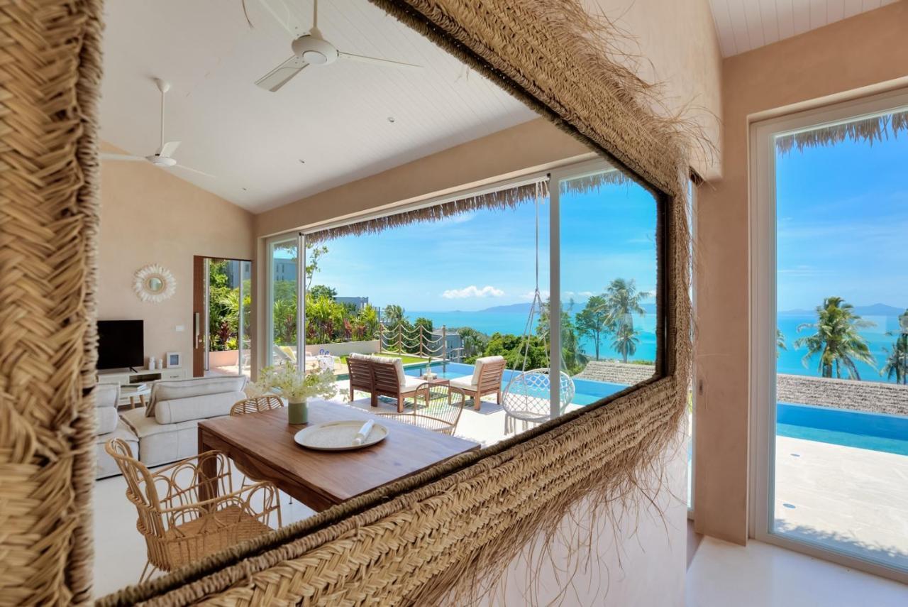 Tropical Seaview Villa With Pool Koh Samui Dış mekan fotoğraf