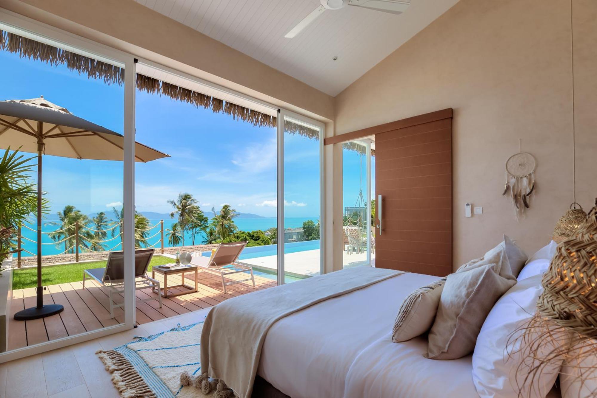 Tropical Seaview Villa With Pool Koh Samui Dış mekan fotoğraf